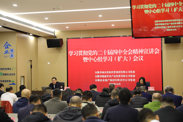 j9国际站备用集团等三家公司党委进前进建贯彻党的二十届四中全会心灵宣讲汇报会