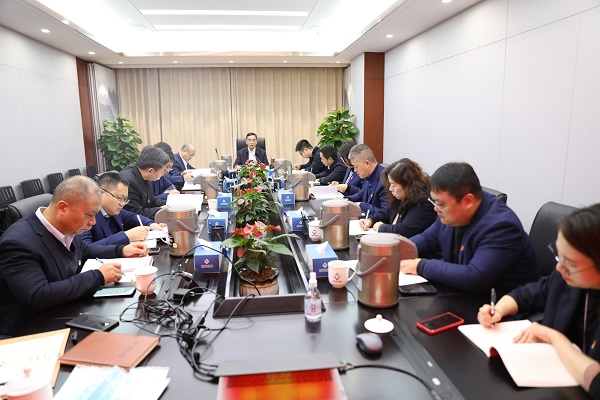 王思军到j9国际站备用公司等三家公司宣讲党的二十大心灵