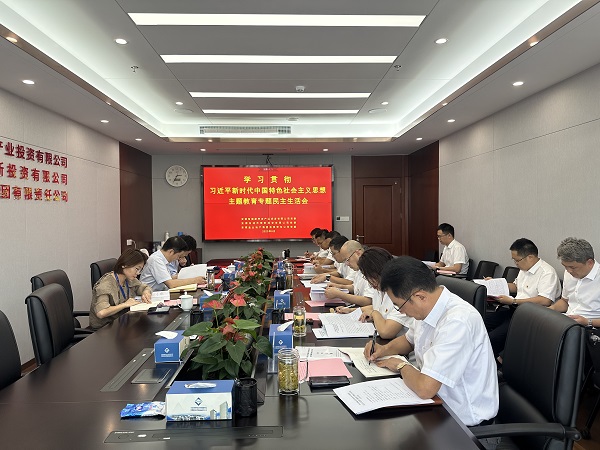 安徽j9国际站备用地产集团等三家公司党委召开进建贯彻习近平新时期中国特色社会主义思想主题教育专题民主生涯会